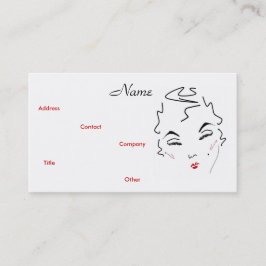 Make-up Artist Classic Lips II Visitenkarte