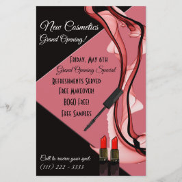 Make-up Artist Cosmetic Sale Flyer
