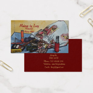 Make-up Artist Design Retro Make-up Tasche Kosmeti