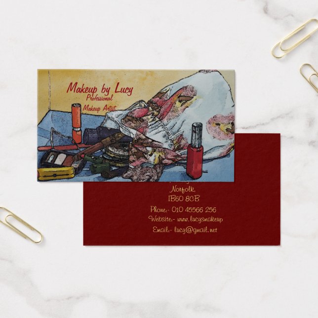 Make-up Artist Design Retro Make-up Tasche Kosmeti (Büro)