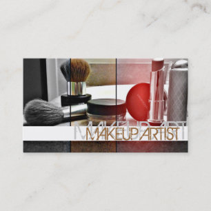 Make-up Artist, Kosmetologie, Beauty Business Card Visitenkarte