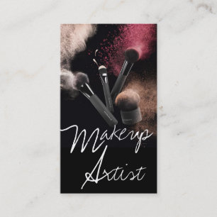 Make-up Artist, Kosmetologie, Salon Business Card Visitenkarte