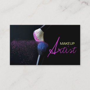 Make-up Artist, Kosmetologie, Salon Business Card Visitenkarte