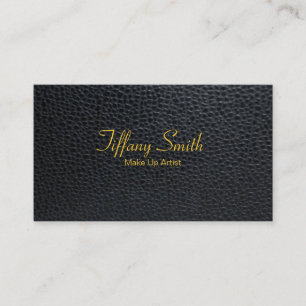 Make-up Artist / Leather Visitenkarte