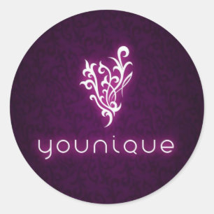 Make-up-Aufkleber Runder Aufkleber