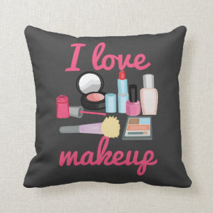 Make-up der Liebe I dekoratives Throw-Kissen Kissen