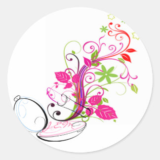 Make-up, J.E.M Runder Aufkleber