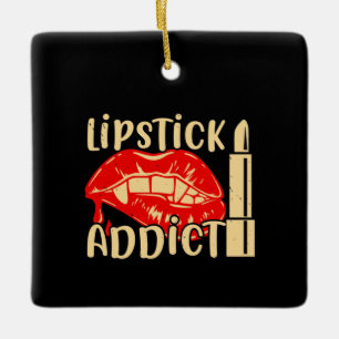 Make-up - Lippenstift-Abhängige Keramikornament