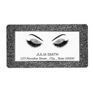 Make-up mit Glittereffekt