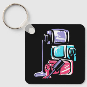 Make up Nail Polnisch Makeup Kosmetik Maniküre Nag Schlüsselanhänger