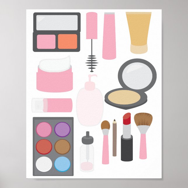 Make-up-Set Poster (Vorne)