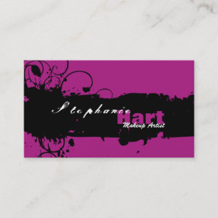 Make-upkünstler-Geschäfts-Karte - Visitenkarte