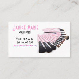 Make-upkünstler-Visitenkarte-Probe II Visitenkarte