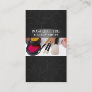 Make-upkünstlerii beruflicher Cosmetologist Visitenkarte