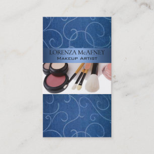 Make-upkünstlerii beruflicher Cosmetologist Visitenkarte
