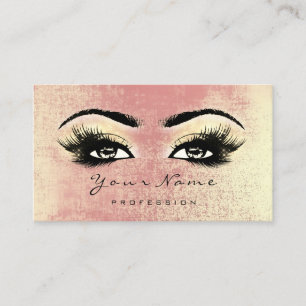 Make-uppeitschen-Erweiterungs-Pfirsich-Rose der Treuekarte
