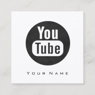 Make-upschönheitBlogger Sie-Knolle Mode-Logo Soci Quadratische Visitenkarte