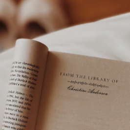 Make Your Own From The Library Of Branch Permastempel