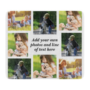 Make your own photo collage and text schneidebrett