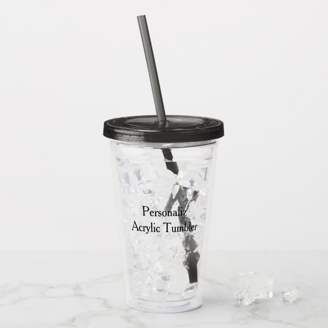 Make Your Own Simple  Acryltrinkbecher (Vorderseite Ice)