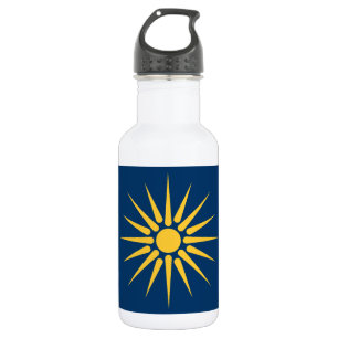 Makedonien-Flagge Liberty-Flasche Edelstahlflasche