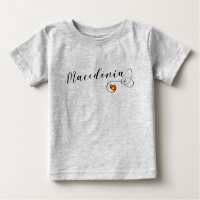 Makedonisches Flag Herz, Mazedonien