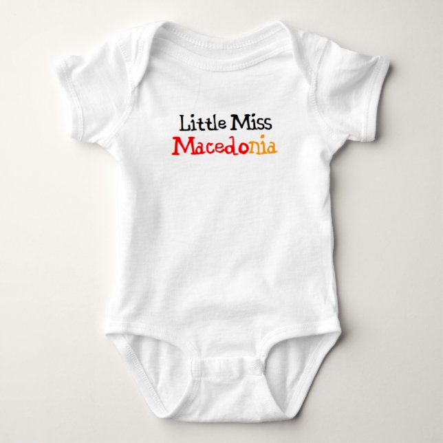 Makedonzene Baby Strampler (Vorderseite)