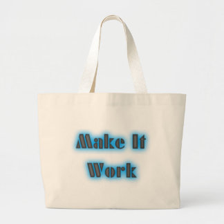 makeiworkBLUE3BIGGER Jumbo Stoffbeutel