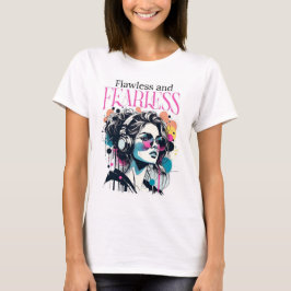 Makelloses & Furchtloses Grafik T-Shirt