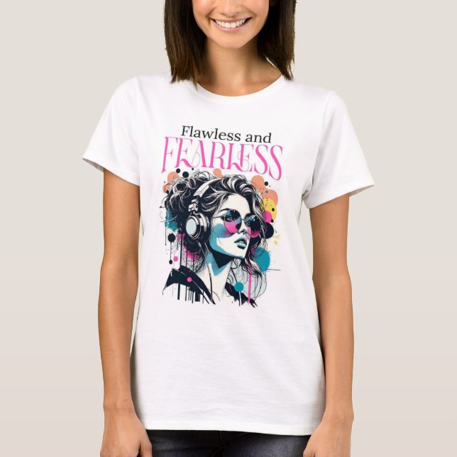 Makelloses & Furchtloses Grafik T-Shirt (Vorderseite)