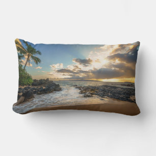 Makena Beach Cove Sunset Lendenkissen