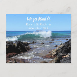 Makena Cove Wir got Maui'd Postkarte