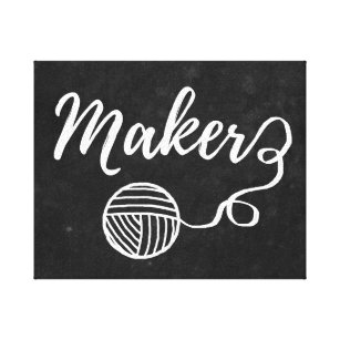 Maker ・ Garne und Kunsthandwerk / Kunsthandwerk Leinwanddruck