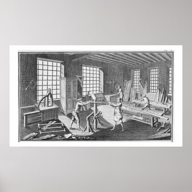 Maker's Workshop, from the 'Encyclopedie Poster (Vorne)
