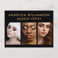 Makeup Artist 3 Foto Gold Business