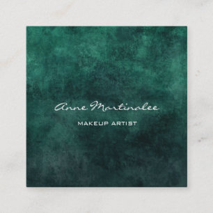 Makeup Artist Abstrakt Square Business Card Quadratische Visitenkarte