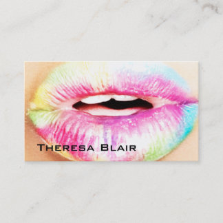 Makeup Artist Beauty Business Card Visitenkarte
