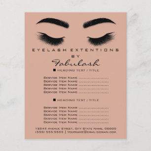 Makeup Artist Beauty Salon Flyer WELLNESS-CENTER S