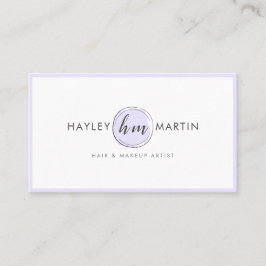 Makeup Artist Beauty Salon Visitenkarte