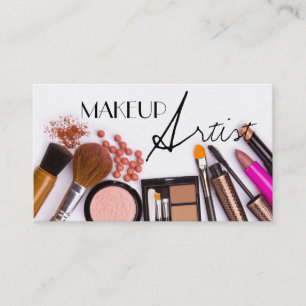 Makeup Artist Business Card Visitenkarte