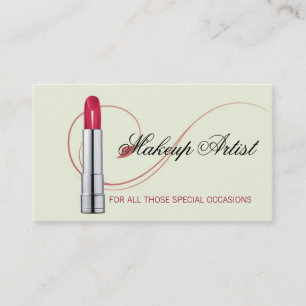 Makeup Artist Business Card Visitenkarte