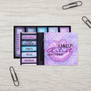 Makeup Artist Business Card Visitenkarte