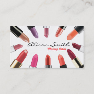 Makeup artist Business card Visitenkarte