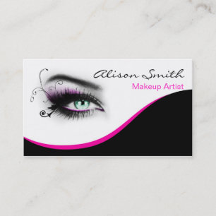 MakeUp artist business card Visitenkarte