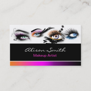 MakeUp artist business card Visitenkarte