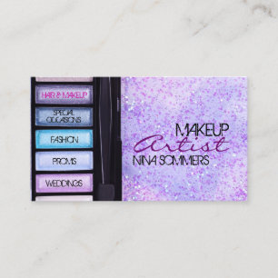 Makeup Artist Business Card Visitenkarte