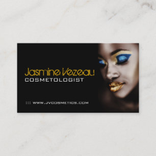Makeup Artist Business Cards Visitenkarte