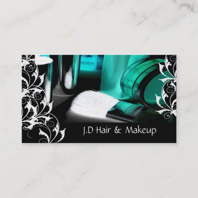 Makeup artist Business Cards Visitenkarte (Vorderseite)