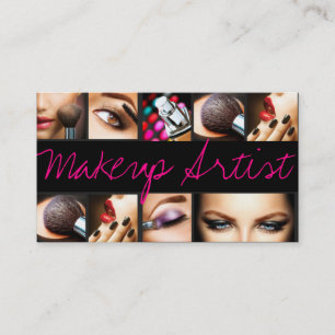 Makeup Artist Cosmetologin Nails Beauty Salon Visitenkarte