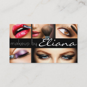 Makeup Artist Cosmetologin Nails Beauty Salon Visitenkarte